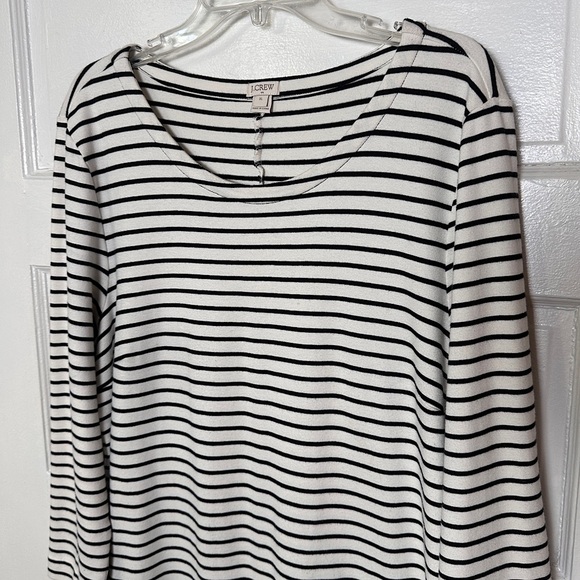 J. Crew Women’s Casual Stripe Dress Long Sleeve Knee Length Cotton Classic XL - Picture 10 of 17